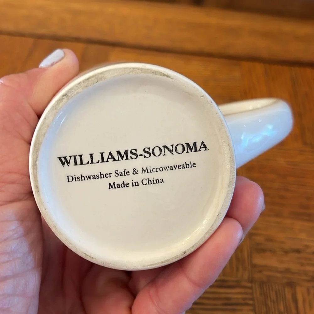 Williams Sonoma Snowman Mug